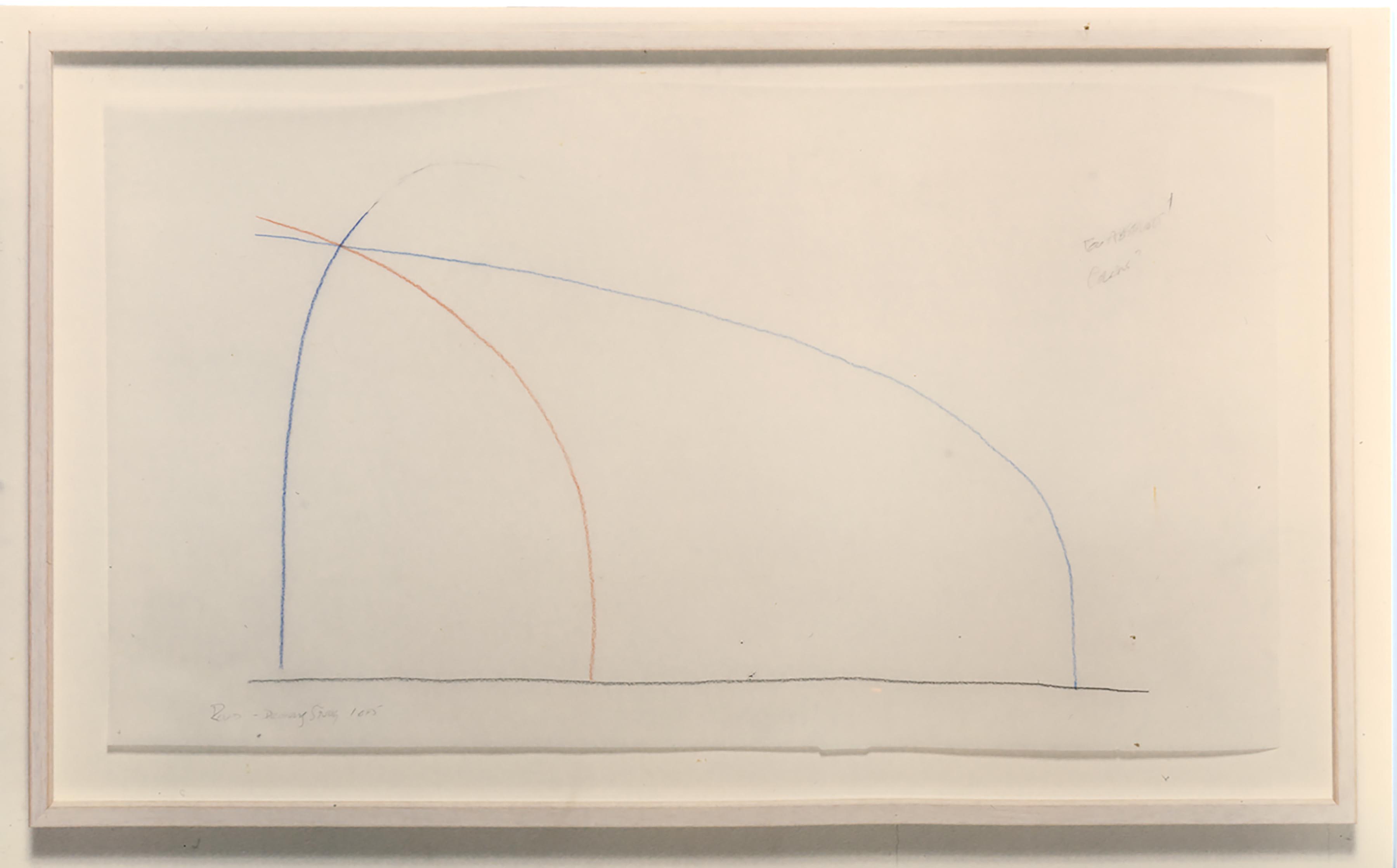 Max Neuhaus, Study for the drawing u0027Roundu0027